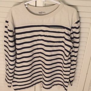 Gap striped long sleeve pocket tshirt. SOFT! ⚓️